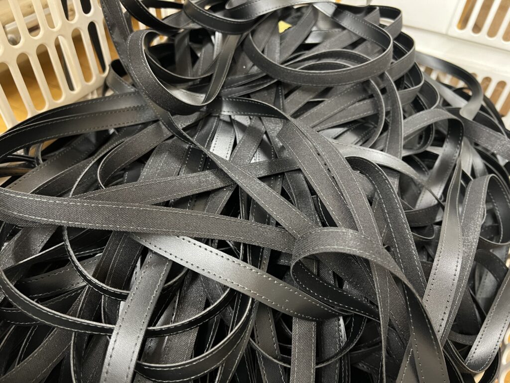 ミシン調整中